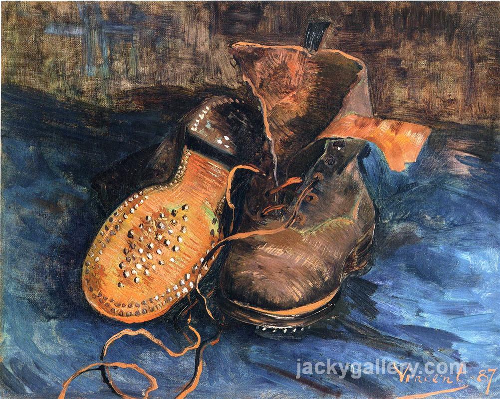A Pair of Shoes, Van Gogh painting